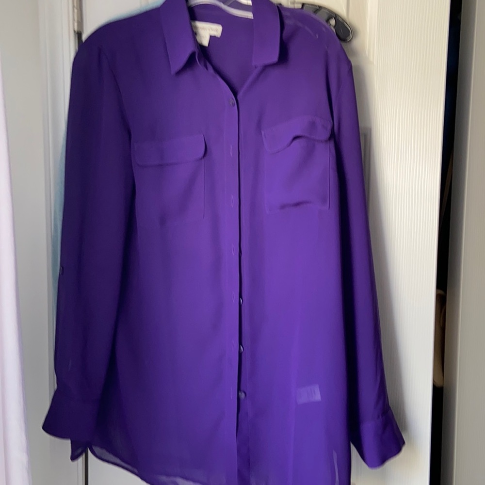 Purple shirt size 8